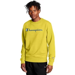 Men's Champion® Powerblend Fleece Sweatshirt -Champion Shop 3614978 Butterscotch Bliss
