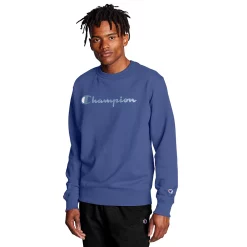 Men's Champion® Powerblend Fleece Sweatshirt -Champion Shop 3614978 Classic Sky Blue