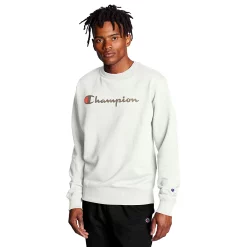 Men's Champion® Powerblend Fleece Sweatshirt -Champion Shop 3614978 Natural