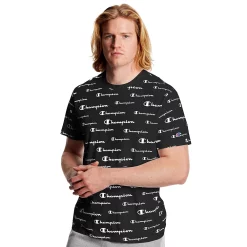 Men's Champion® Sportstyle Logo Tee -Champion Shop 3824842 Black