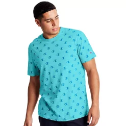 Men's Champion® Sportstyle Logo Tee -Champion Shop 3824842 Blue Horizon