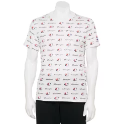 Men's Champion® Sportstyle Logo Tee -Champion Shop 3824842 Little Script White