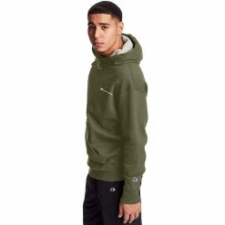 Men's Champion® Powerblend Fleece Hoodie -Champion Shop 4266370 ALT2