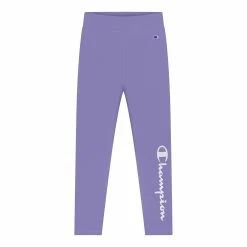Girls 7-16 Champion® Signature Script Leggings -Champion Shop 4618385 Lilac