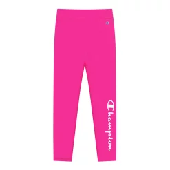 Girls 7-16 Champion® Signature Script Leggings -Champion Shop 4618385 Pink
