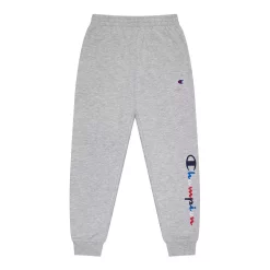 Boys 8-20 Champion® Script Fleece Joggers -Champion Shop 4928698 Light Gray