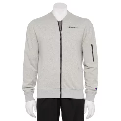 Men's Champion® French-Terry Fleece Bomber Jacket