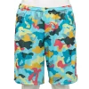 Men's Champion® Printed Mesh Shorts -Champion Shop 5163892 Abstract Camo Teal
