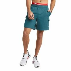 Men's Champion® Powerblend Fleece Cargo Shorts -Champion Shop 5164140 ALT2
