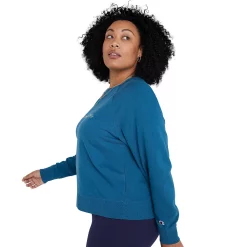 Plus Size Champion® French Terry Crewneck Sweatshirt -Champion Shop 5165832 ALT2