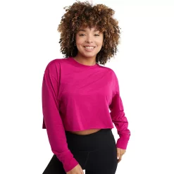 Women's Champion® Soft Touch Crop Tee