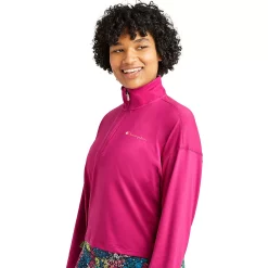 Women's Champion® Soft Touch Quarter-Zip Pullover -Champion Shop 5168821 ALT2