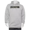 Big & Tall Champion® Powerblend Applique Camo Hoodie -Champion Shop 5189872 Oxford Gray
