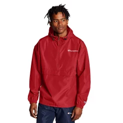 Men's Champion® Packable Jacket -Champion Shop 5243966 Scarlet
