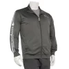 Big & Tall Champion® Scripted Tricot Track Jacket -Champion Shop 5358495 Dark Gray