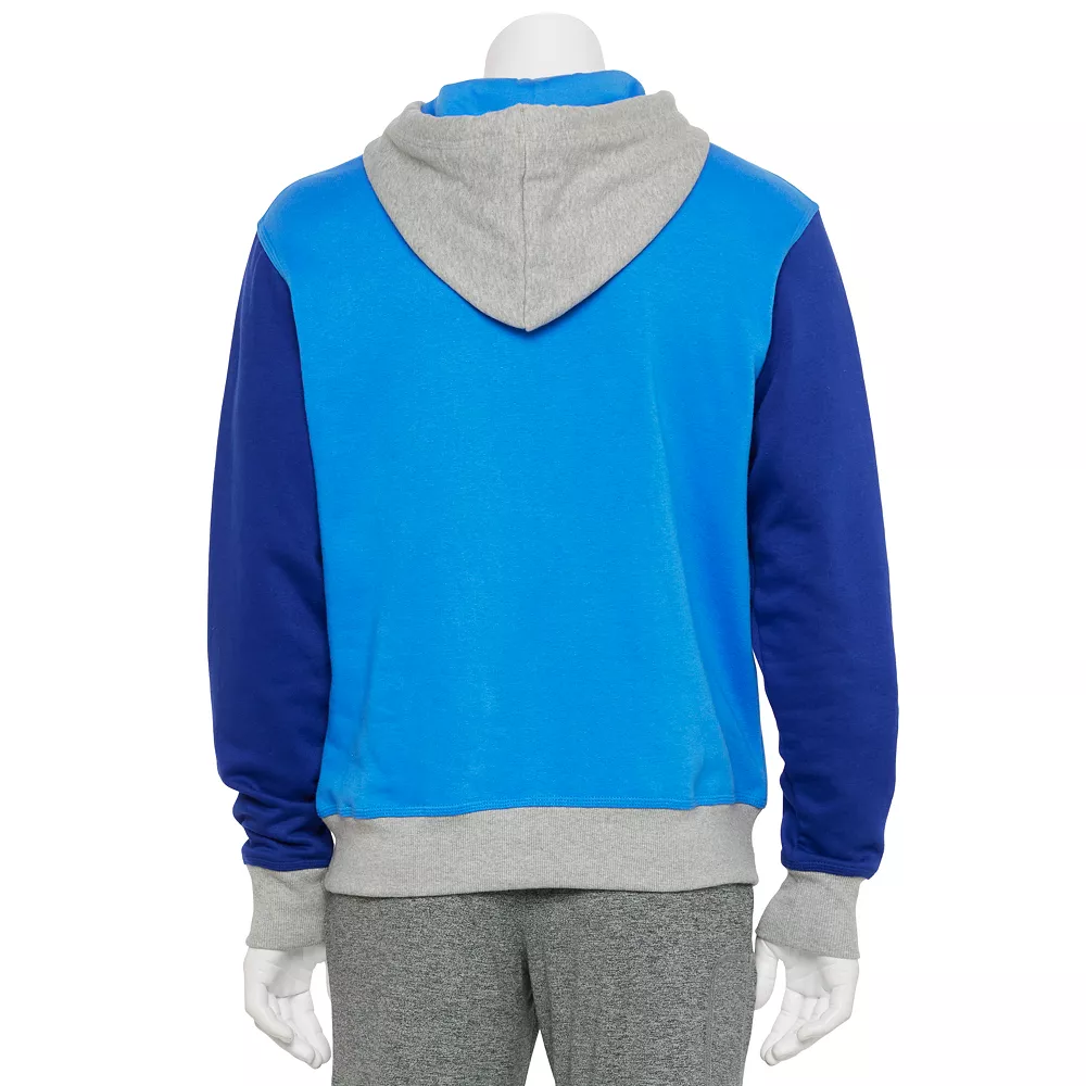 Men's Champion® Colorblock Powerblend Fleece Hoodie 7 Men's Champion® Colorblock Powerblend Fleece Hoodie - Image 5