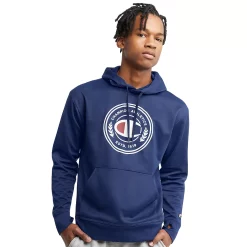 Men's Champion® Game Day Graphic Hoodie -Champion Shop 5537126 Athletic Navy