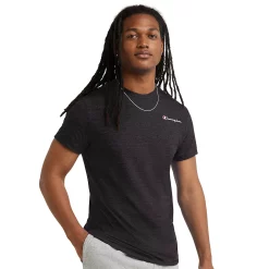 Men's Champion® Powerblend Tee -Champion Shop 5537209 Ebony Heather