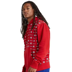 Men's Champion® Powerblend Fleece Hoodie -Champion Shop 5539215 ALT2