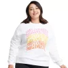 Women's Champion® Plus Powerblend Sweatshirt -Champion Shop 5542564