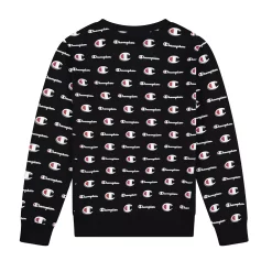 Boys 8-20 Champion® Allover Print Fleece Crew Sweatshirt -Champion Shop 5551248 ALT