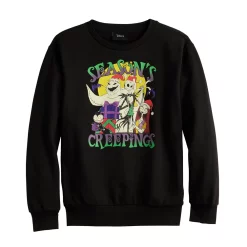 Boys 8-20 Celebrate Together The Nightmare Before Christmas "Season's Creepings" Sweatshirt