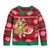 Girl 7-16 Celebrate Togehter™ Christmas Sweater -Champion Shop 5745334 Dog