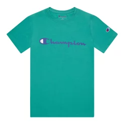 Boys 8-20 Champion® Script Tee -Champion Shop 5911846 Green Reef