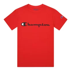 Boys 8-20 Champion® Script Tee -Champion Shop 5911846 Scarlet