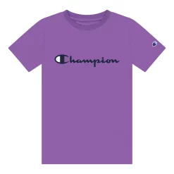 Boys 8-20 Champion® Script Tee -Champion Shop 5911846 Wisteria Purple