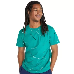Men's Champion® Sportstyle Logo Tee -Champion Shop 5912315 Green Reef
