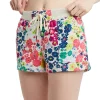 Women's Champion® Campus French Terry Shorts -Champion Shop 5912769 Flower Power Natural