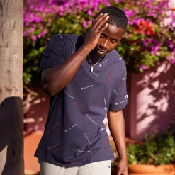 Men's Champion® Allover Print Tee -Champion Shop 6039965 ALT6