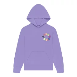 Girls 7-16 Champion® Big Bubble Circle Graphic Fleece Hoodie -Champion Shop 6142256 Lilac