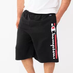 Big & Tall Champion® Vertical Script Fleece Shorts